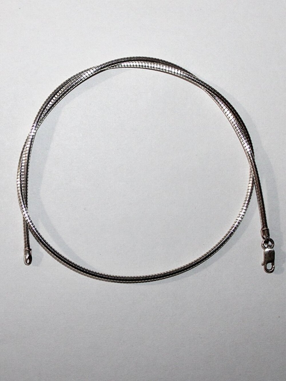 Sterling Silver Snake chain Necklace 12 grams 18 Inches